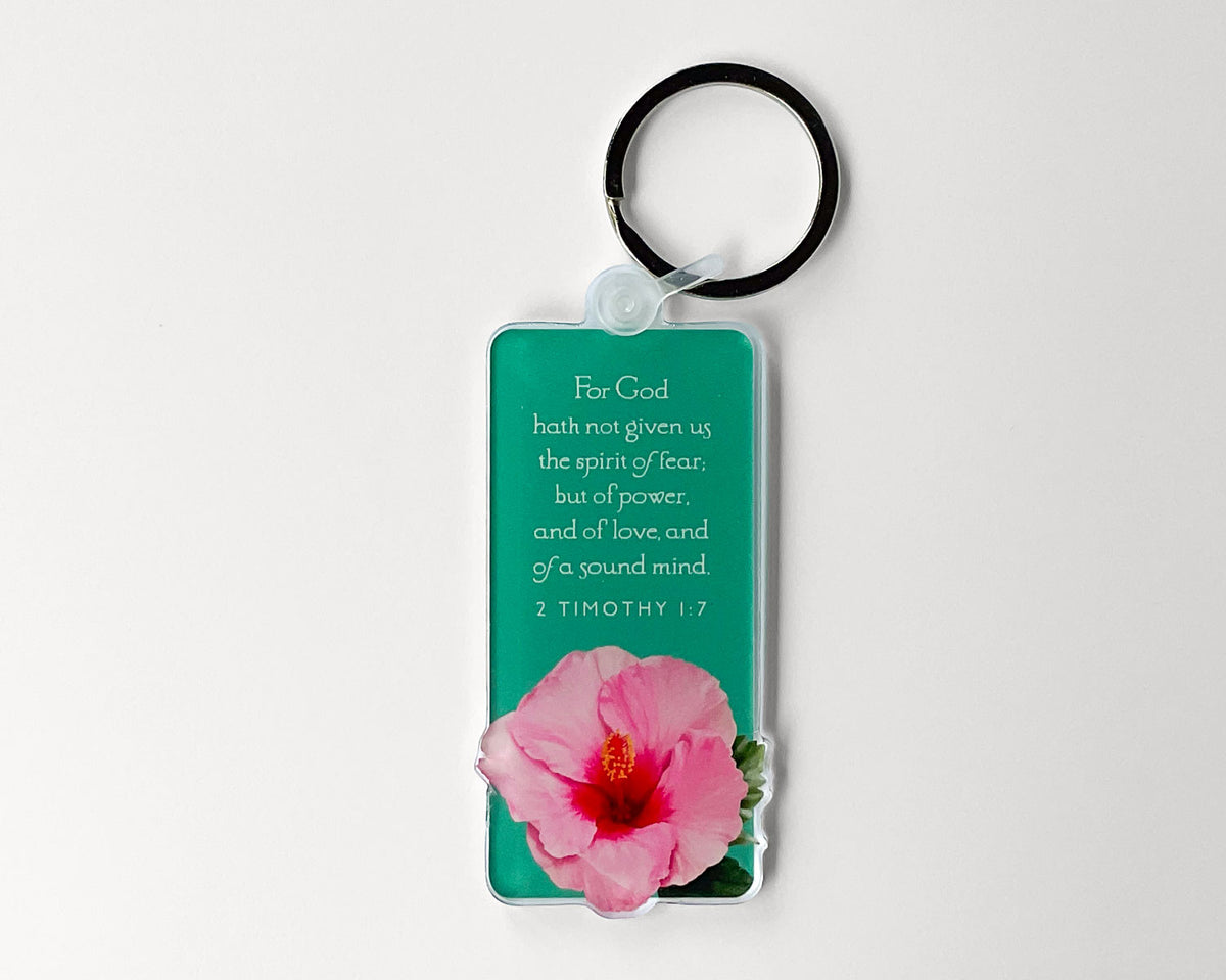 Keychain, 2 Timothy 1:7