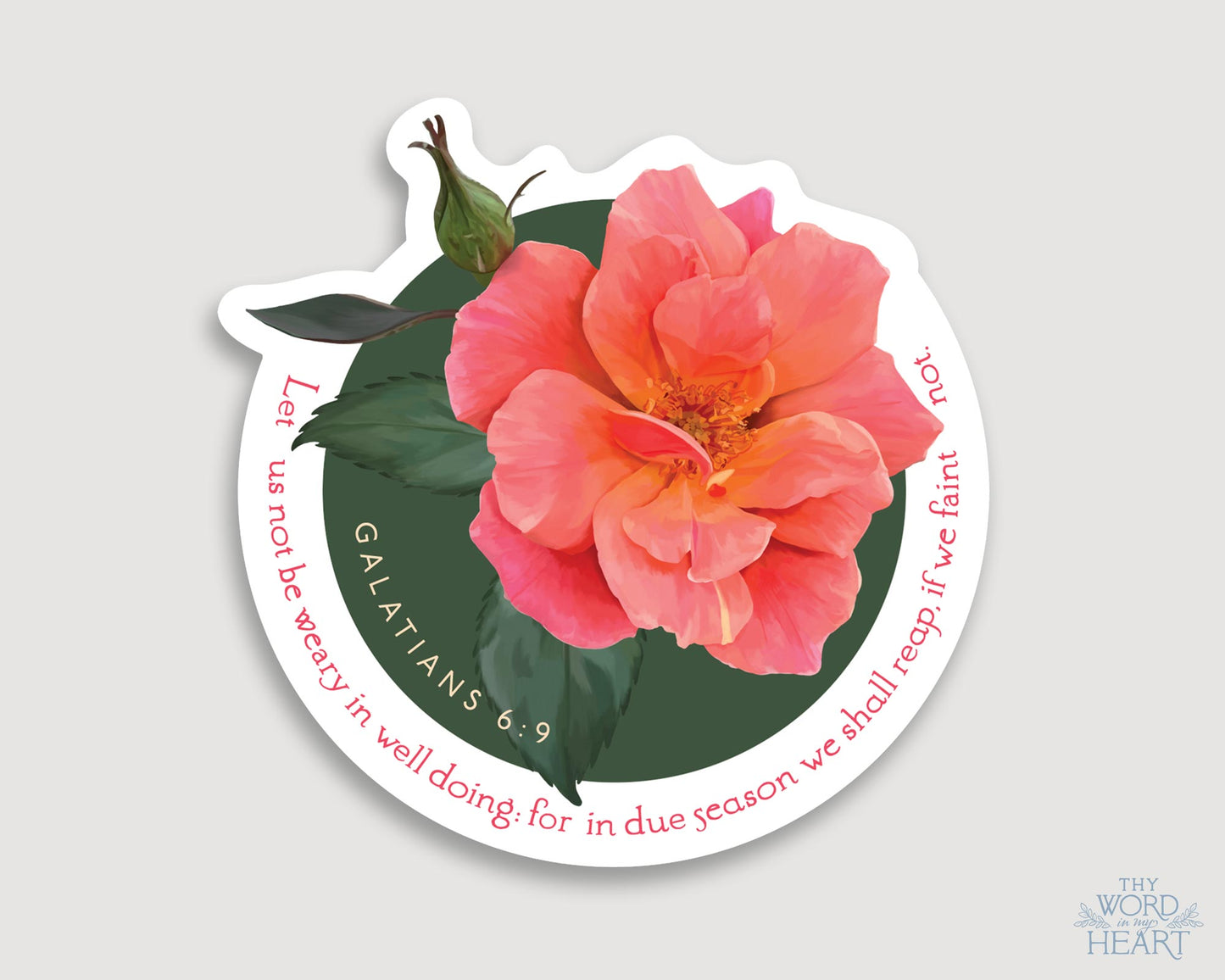 Magnet, Galatians 6:9