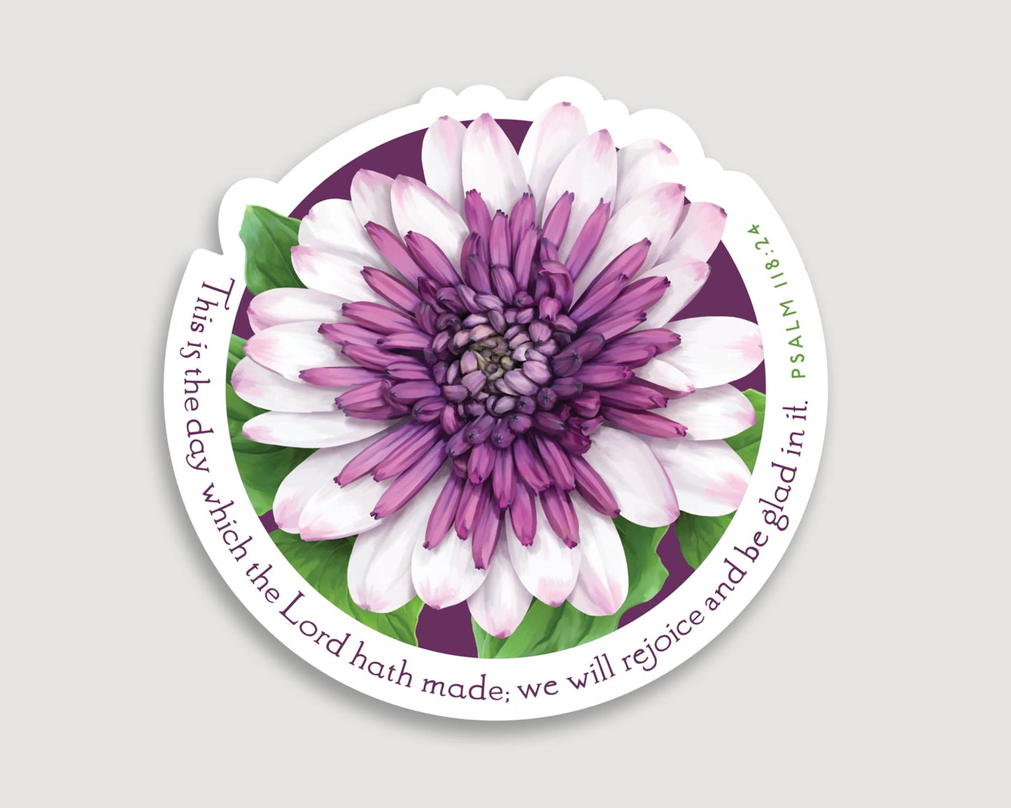 Sticker, Psalm 118:24