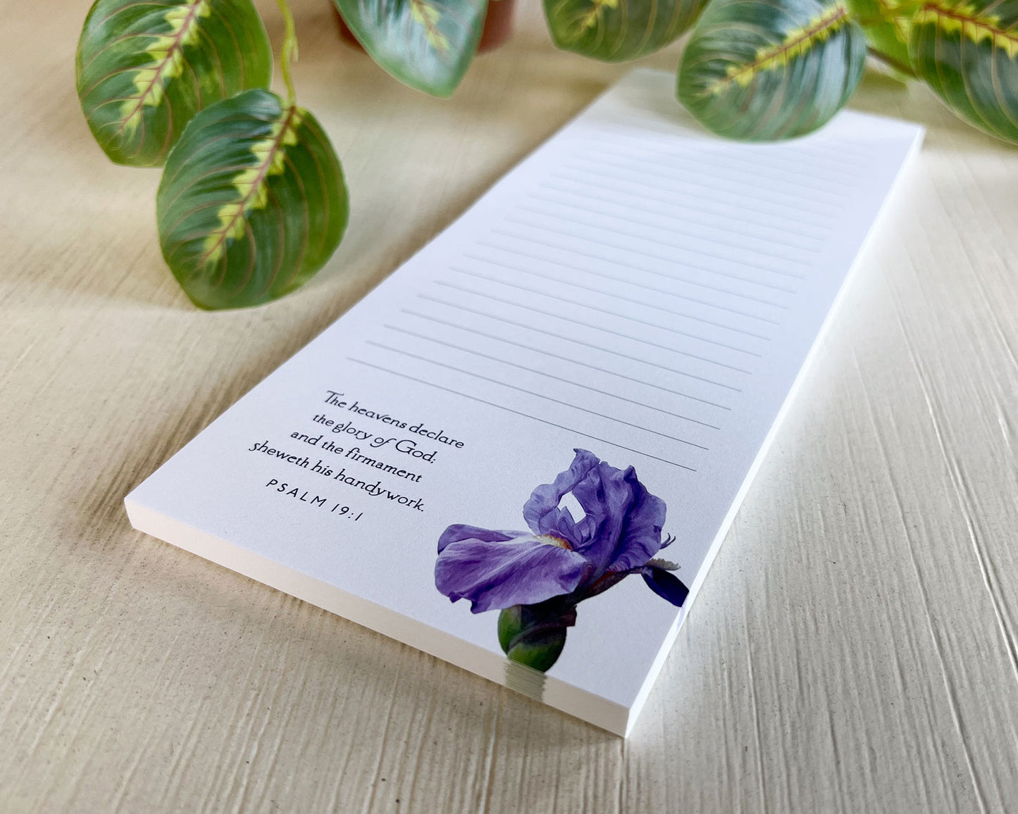 List Notepad, Psalm 19:1