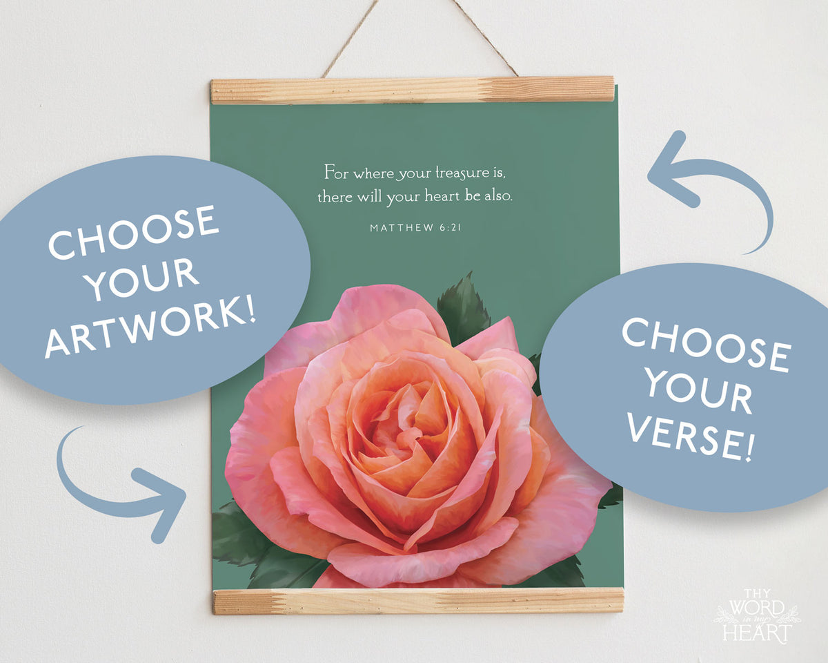 Custom Scripture Art Print
