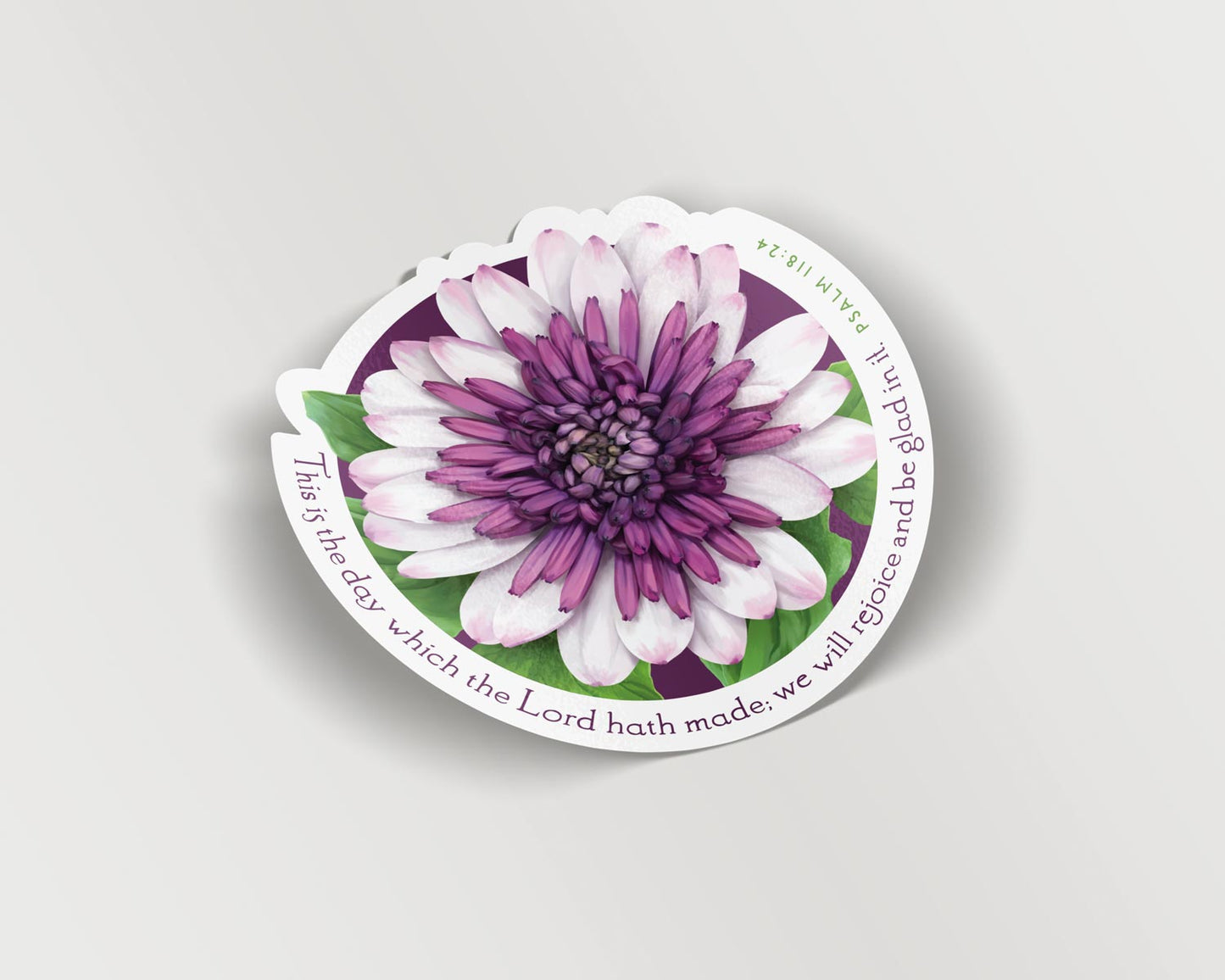 Sticker, Psalm 118:24