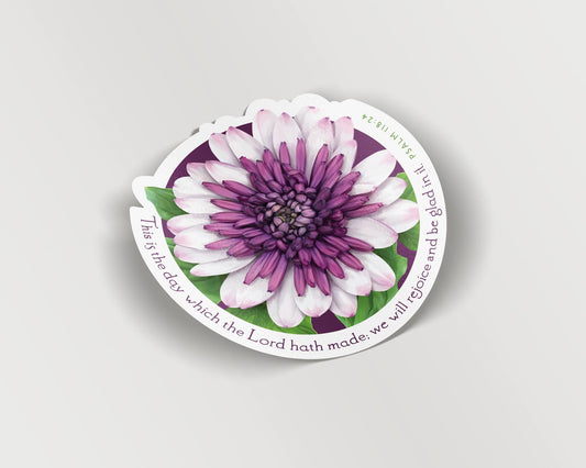 Sticker, Psalm 118:24