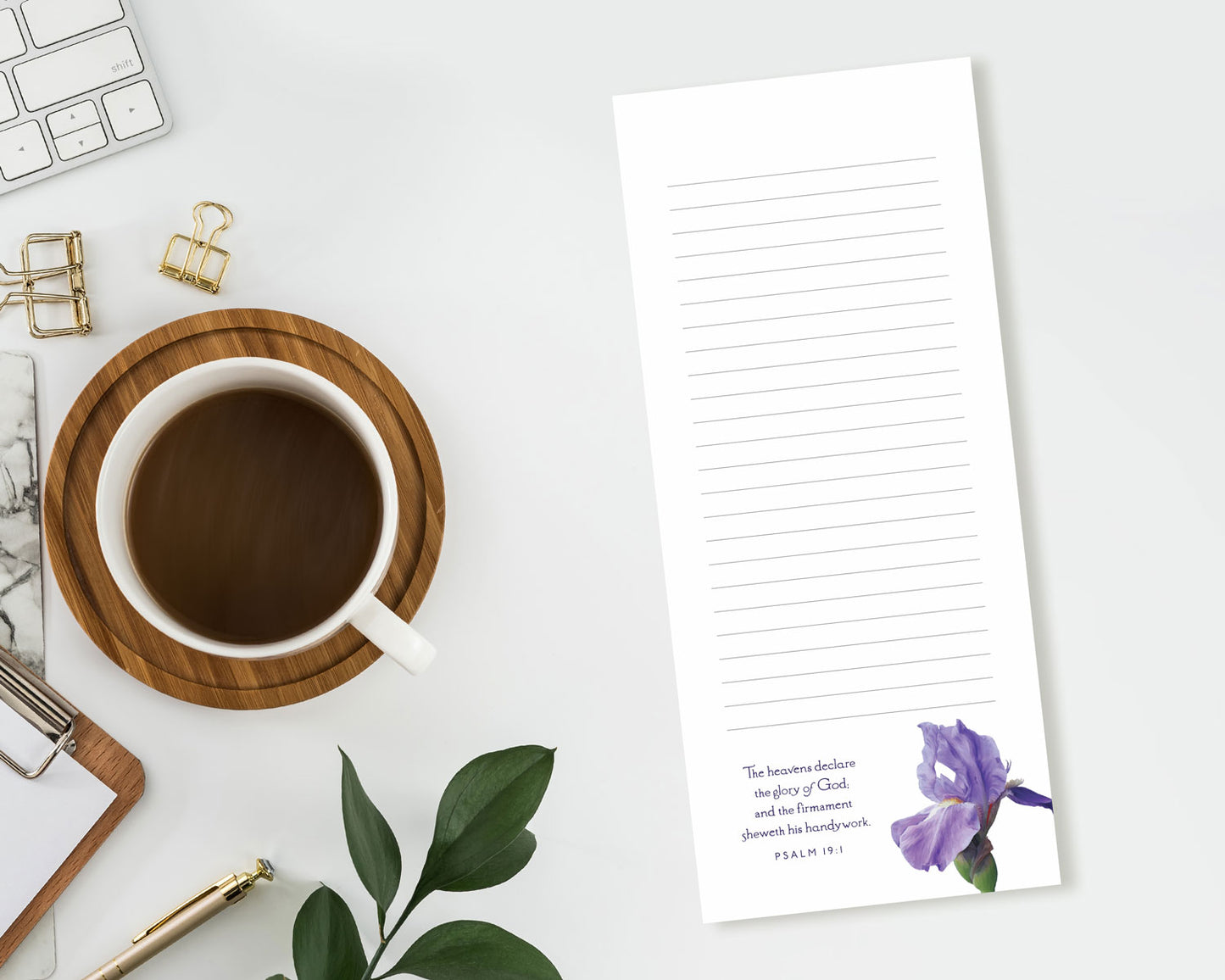 List Notepad, Psalm 19:1