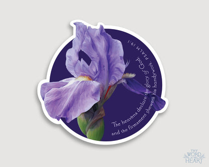 Sticker, Psalm 19:1