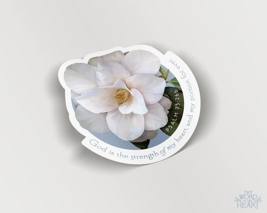 Sticker, Psalm 73:26b