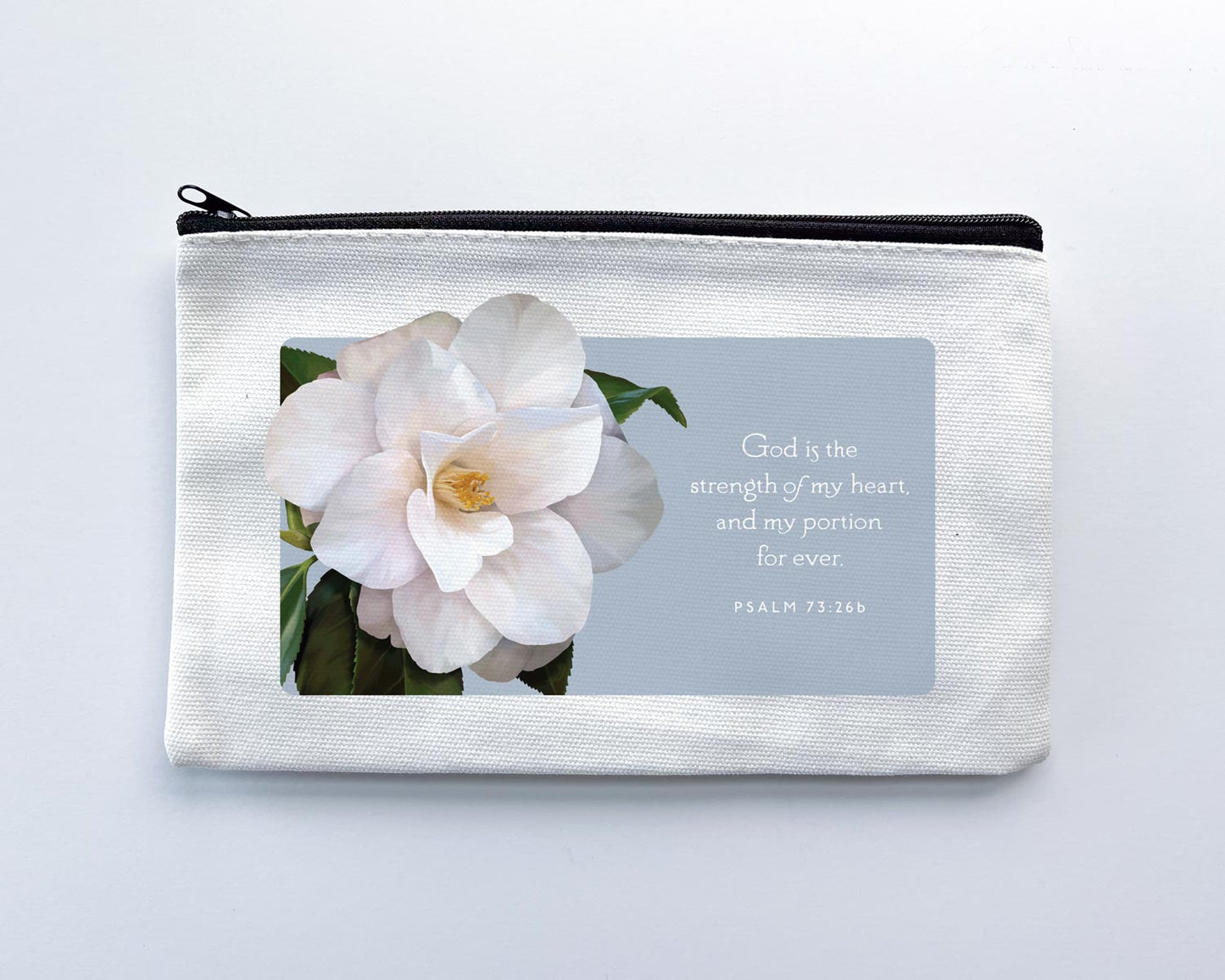 Zip Pouch, Psalm 73:26b